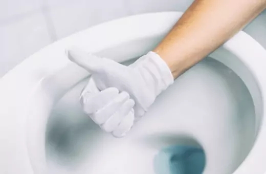 how to unblock a clogged toilet fast